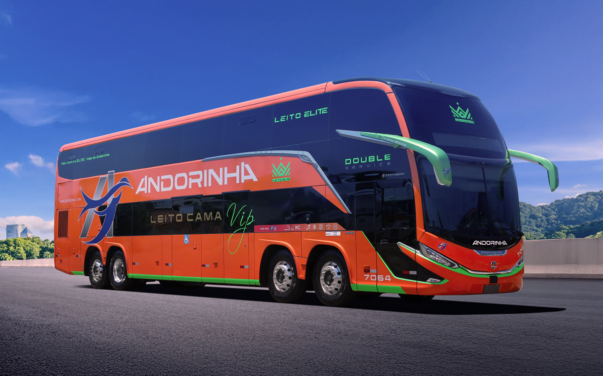 Andorinha amplia frota com 21 novos ônibus double deck