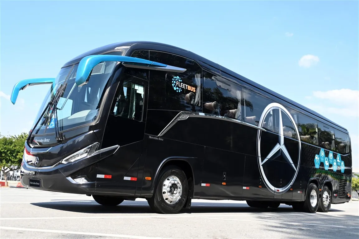 Mercedes-Benz entregará 1.200 ônibus ao Grupo Comporte em 2025 para renovação de frota