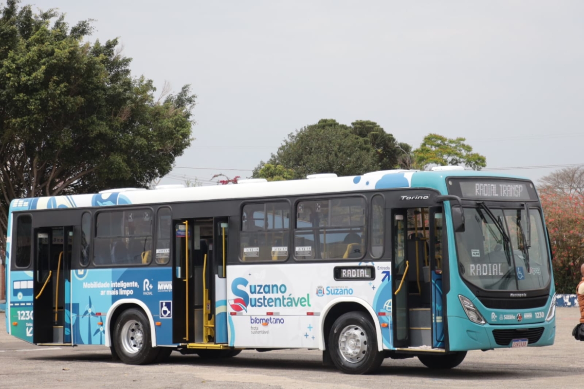 Suzano lança primeiro ônibus movido a biometano do Alto Tietê