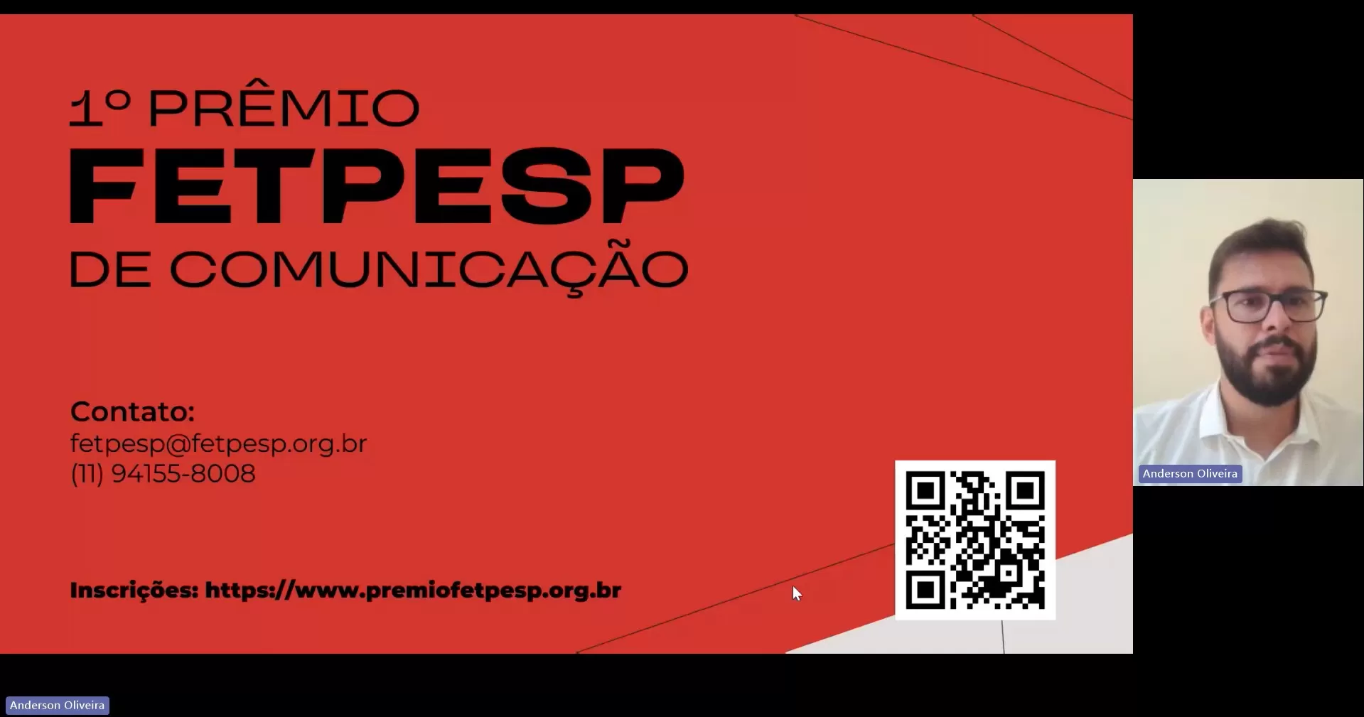 FETPESP realiza evento online sobre Prêmio de Comunicação